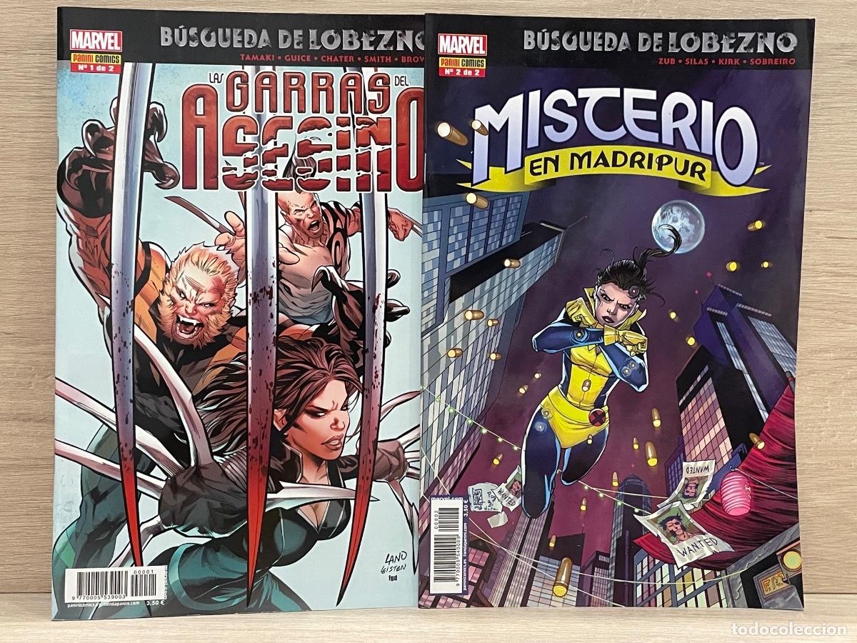 C&oacute;mics: B&uacute;squeda de Lobezno: Las garras del asesino (2018) - Completo 2 grapas - Jackson Guice - Panini