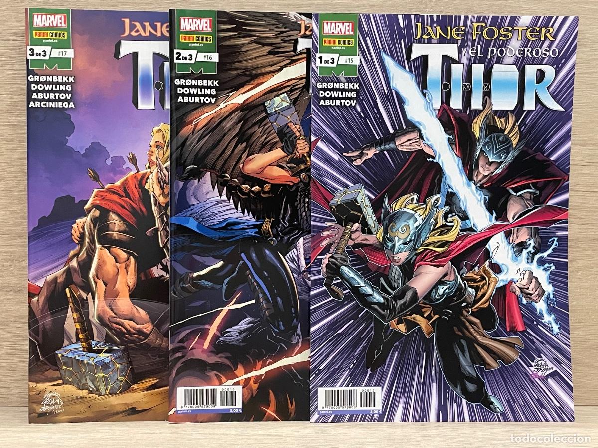 C&oacute;mics: Jane Foster y el poderoso Thor - Completo 3 grapas - Gronbekk, Dowling, Aburtov - Panini
