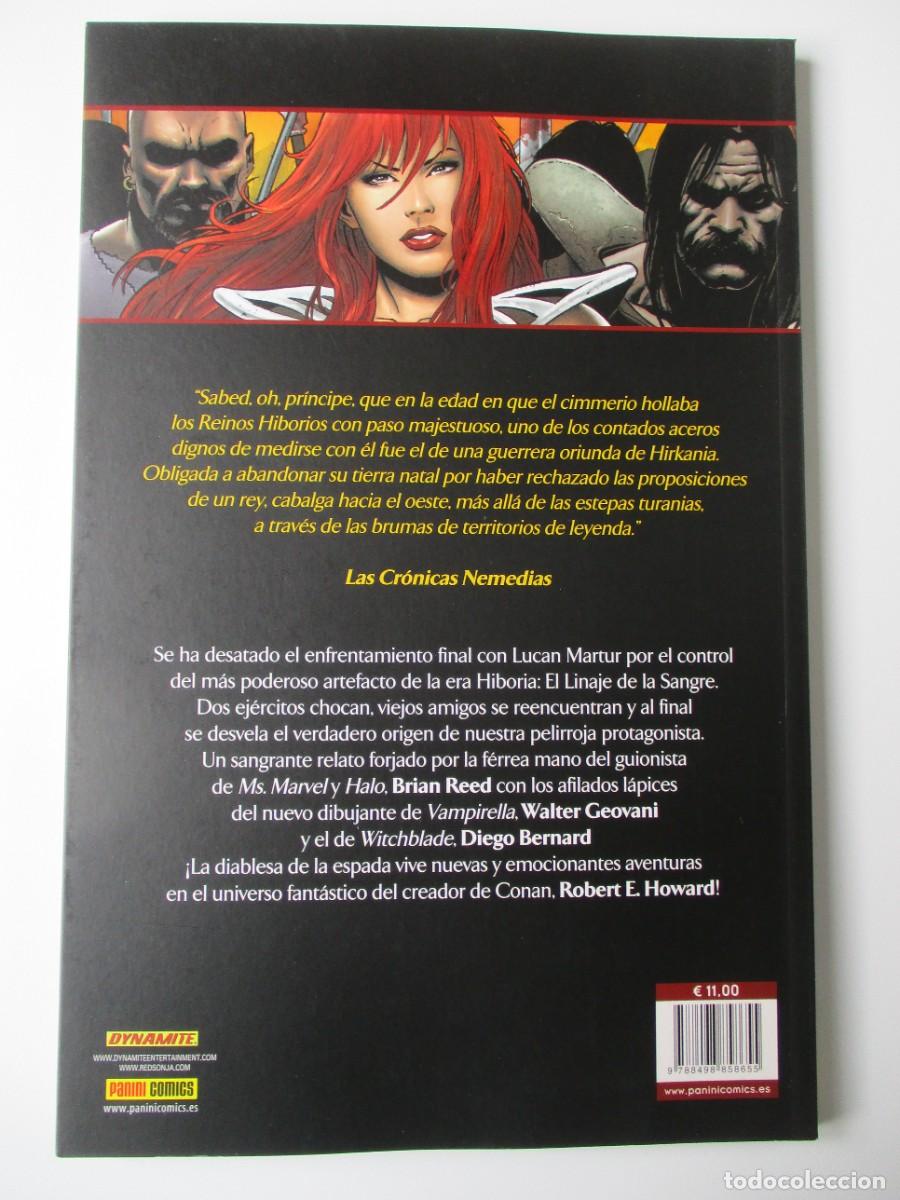 C&oacute;mics: N&ordm; 9 de RED SONJA. LA DIABLESA DE LA ESPADA [de 9] PANINI ESPA&Ntilde;A : Panini Comics - Foto 3