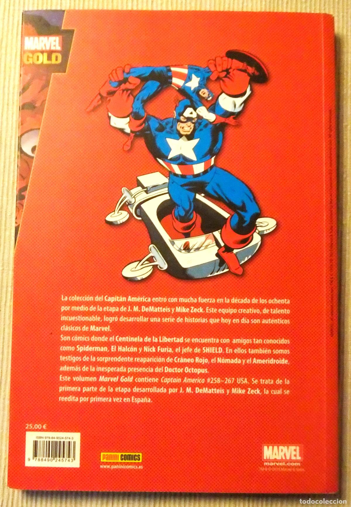 C&oacute;mics: Capitan America : Sue&ntilde;os Americanos Marvel gold 2013 - Foto 2