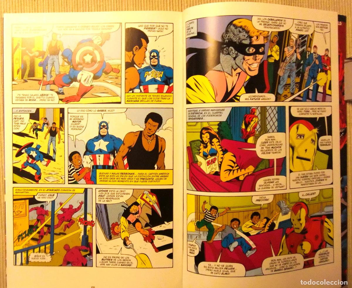 C&oacute;mics: Capitan America : Sue&ntilde;os Americanos Marvel gold 2013 - Foto 5