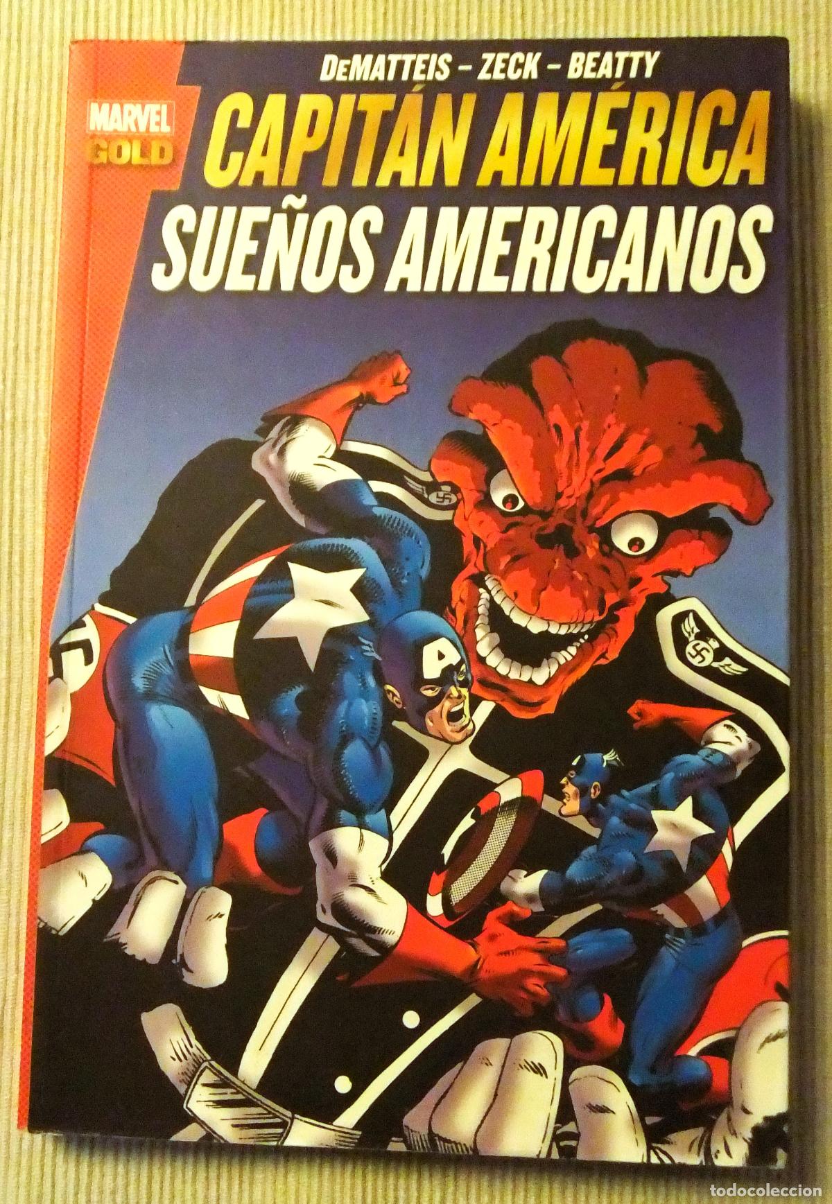 C&oacute;mics: Capitan America : Sue&ntilde;os Americanos Marvel gold 2013