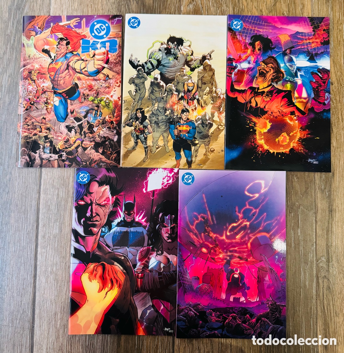 C&oacute;mics: DC K.O 1 2 3 4 5 Colecci&oacute;n Completa (ko grapa) - Snyder, Fern&aacute;ndez, S&aacute;nchez - Panini / DC