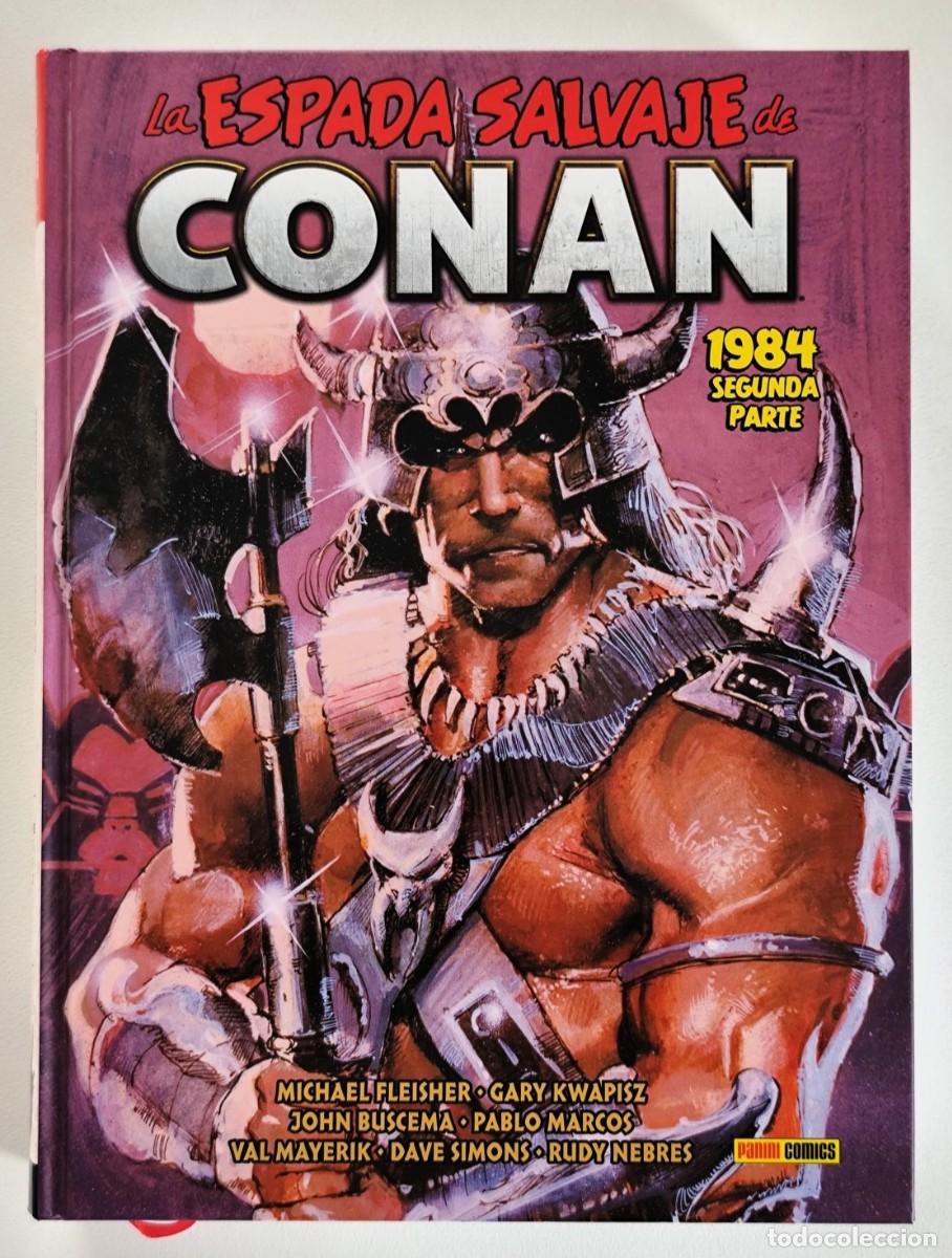 C&oacute;mics: LA ESPADA SALVAJE DE CONAN OMNIBUS # 16 - LA ETAPA MARVEL ORIGINAL / 1984 2&ordf; PARTE ~ PANINI (2026)