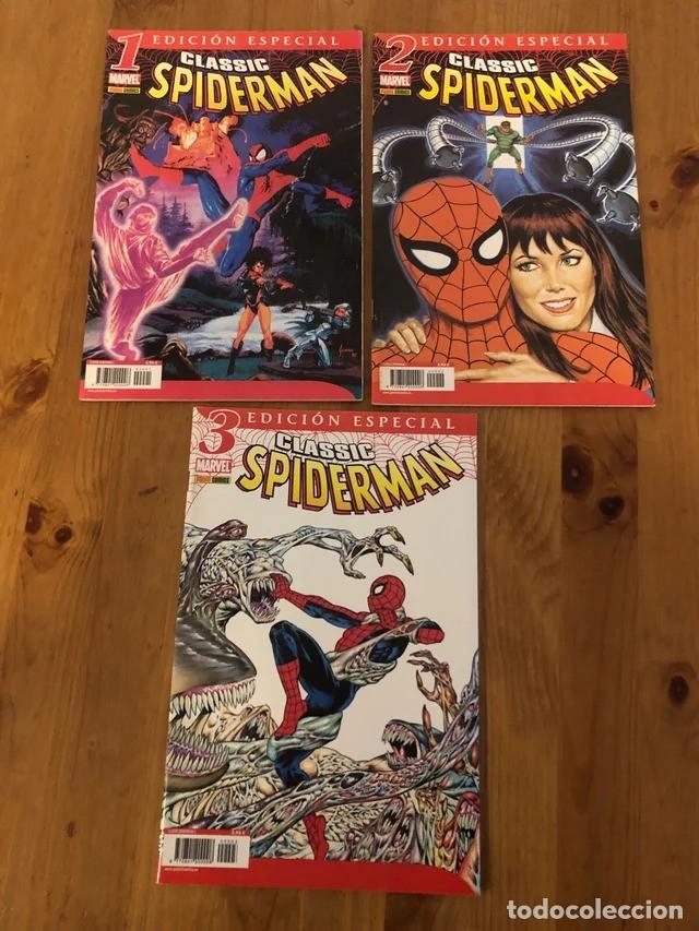 C&oacute;mics: CLASSIC SPIDERMAN NUMEROS 1 A 10 COMPLETA. PANINI.