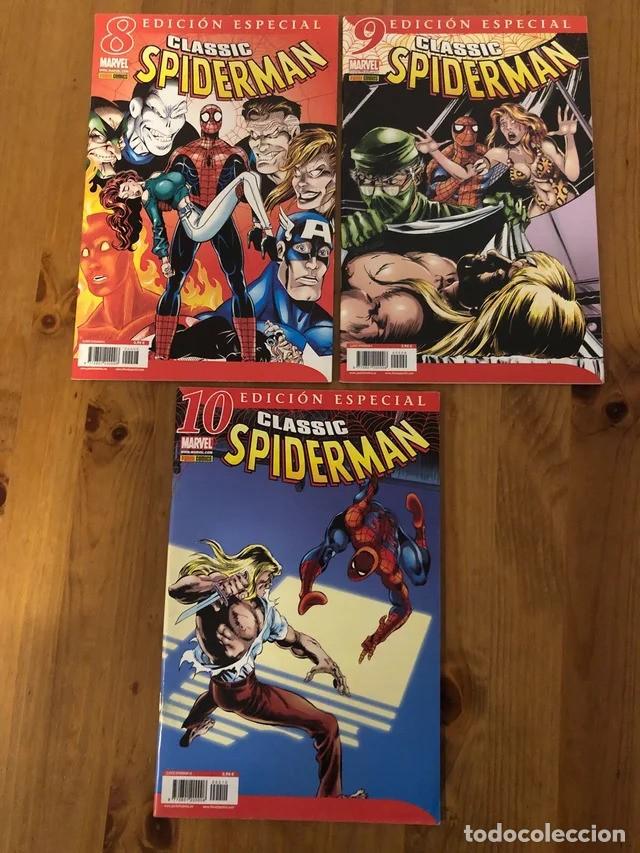 C&oacute;mics: CLASSIC SPIDERMAN NUMEROS 1 A 10 COMPLETA. PANINI. - Foto 3