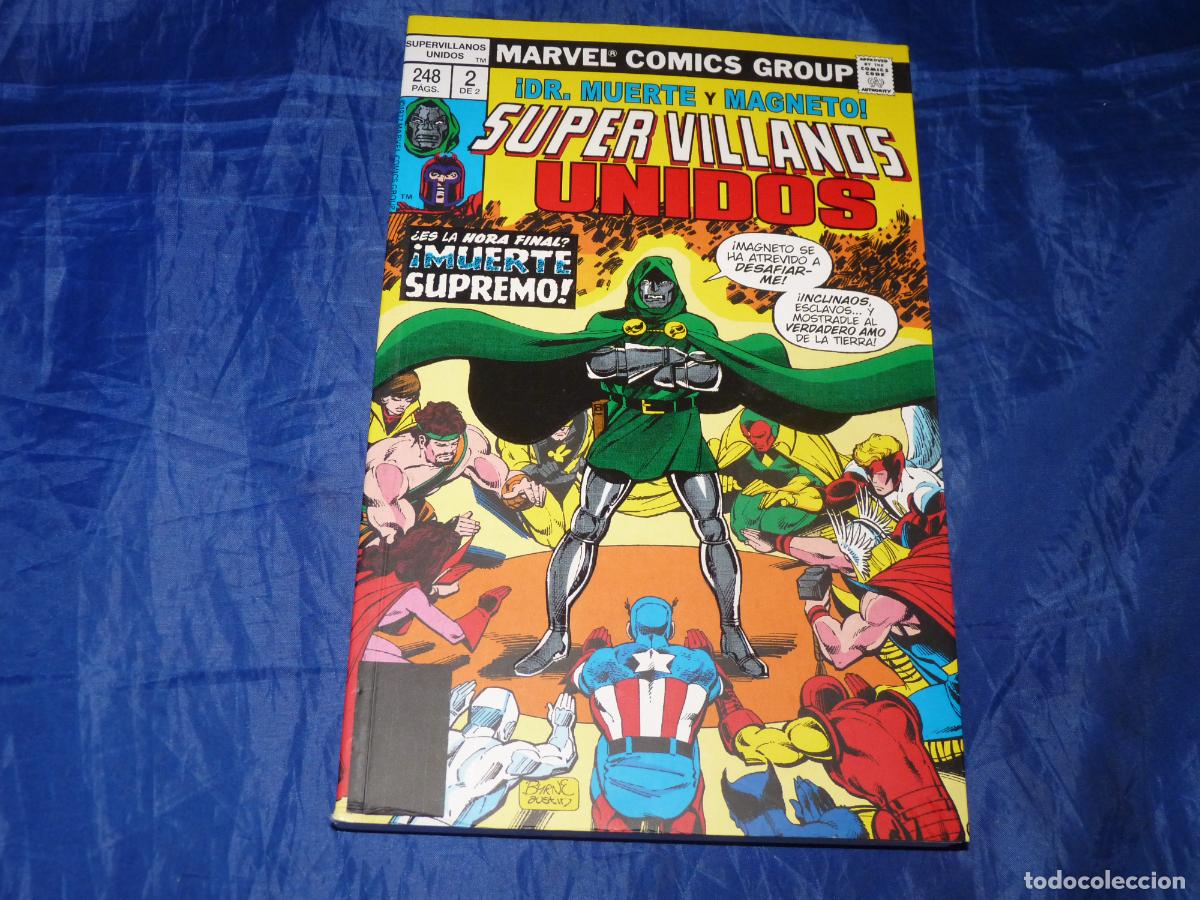 C&oacute;mics: Marvel limited edition tpb supervillanos unidos 2 de 2 OREFSLL