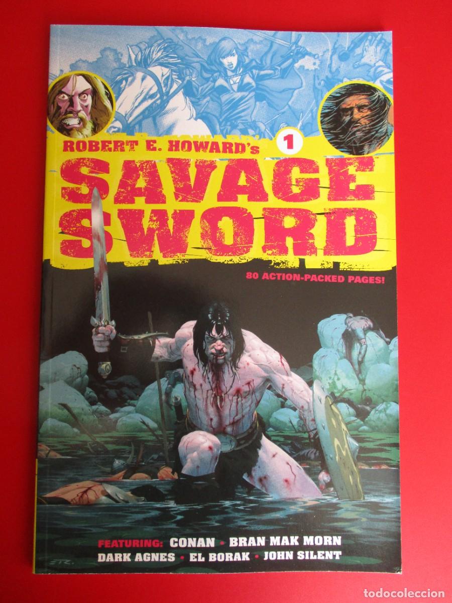 C&oacute;mics: Espada Salvaje Robert E. Howard #1 &iexcl;LLAVE! Premiere DH 1&ordf; App Dark Agnes &iexcl;ALTO GR!