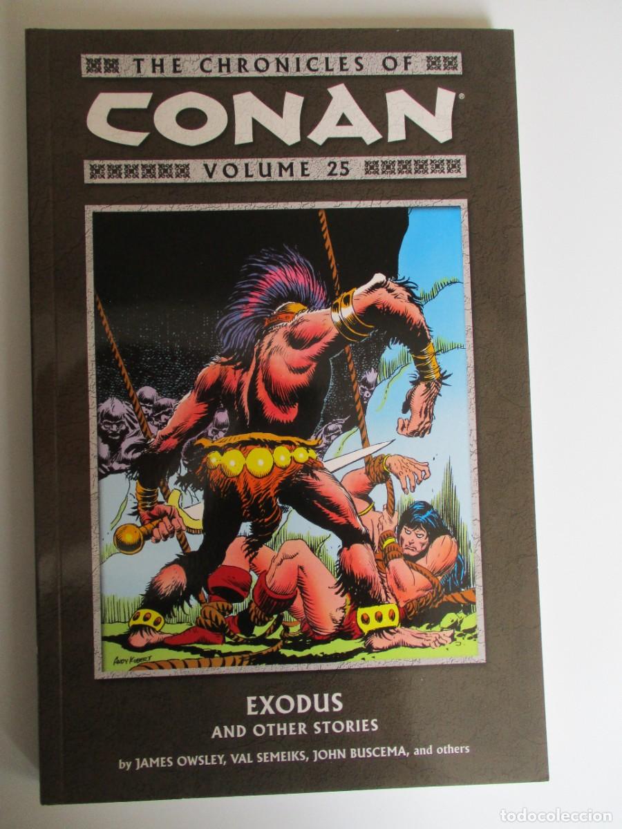 C&oacute;mics: The Chronicles of Conan Vol. 25 Exodus Dark Horse Comics TPB Graphic Novel