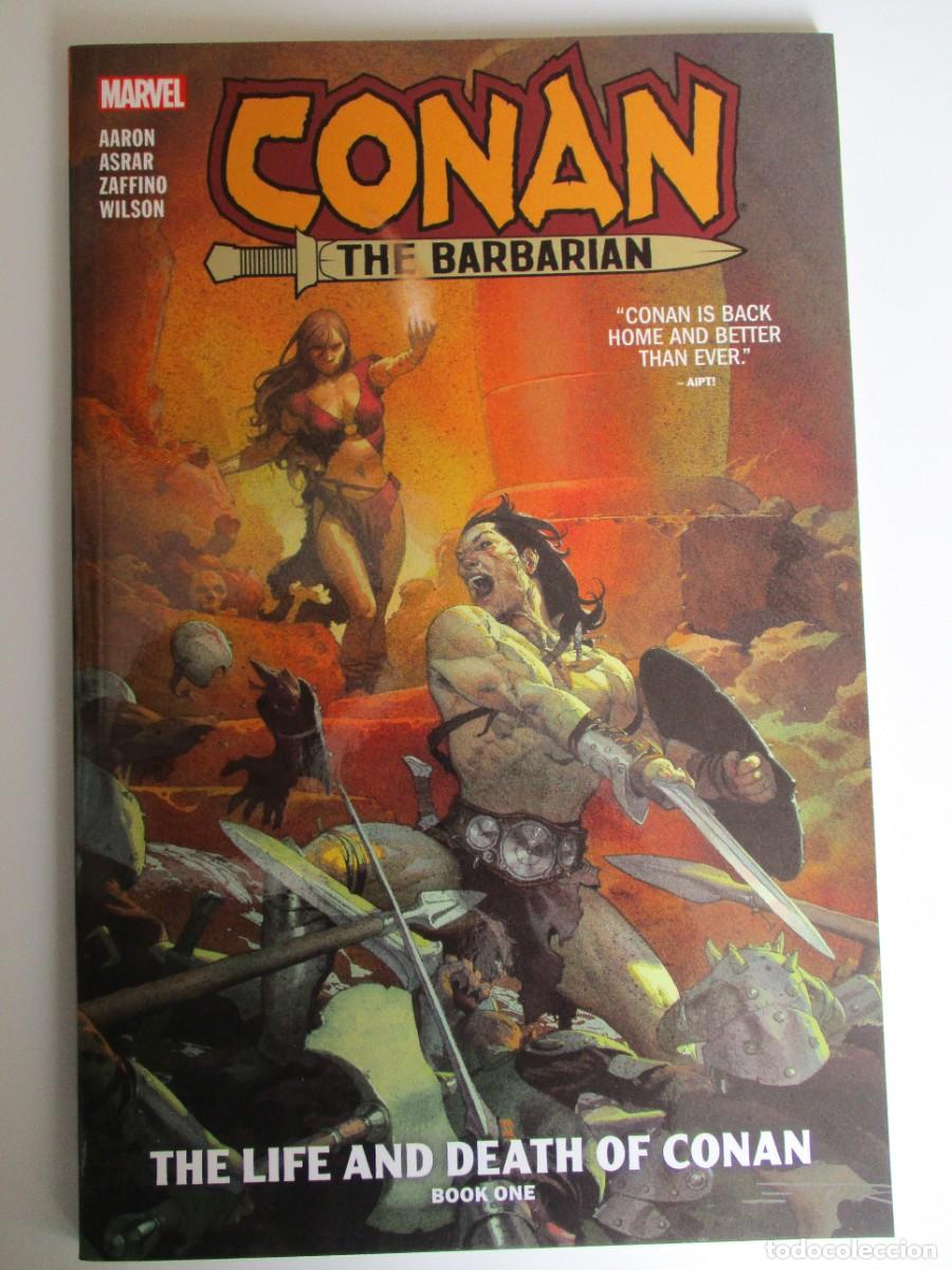 C&oacute;mics: Conan el B&aacute;rbaro Vida y Muerte de Conan Vol. 1 Libro Uno TPB Marvel Nuevo