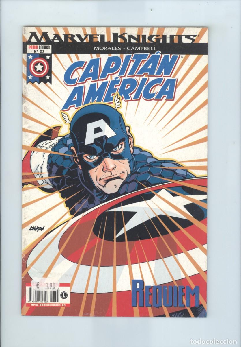 C&oacute;mics: Panini. Capit&aacute;n Am&eacute;rica. Marvel Knights. 27.