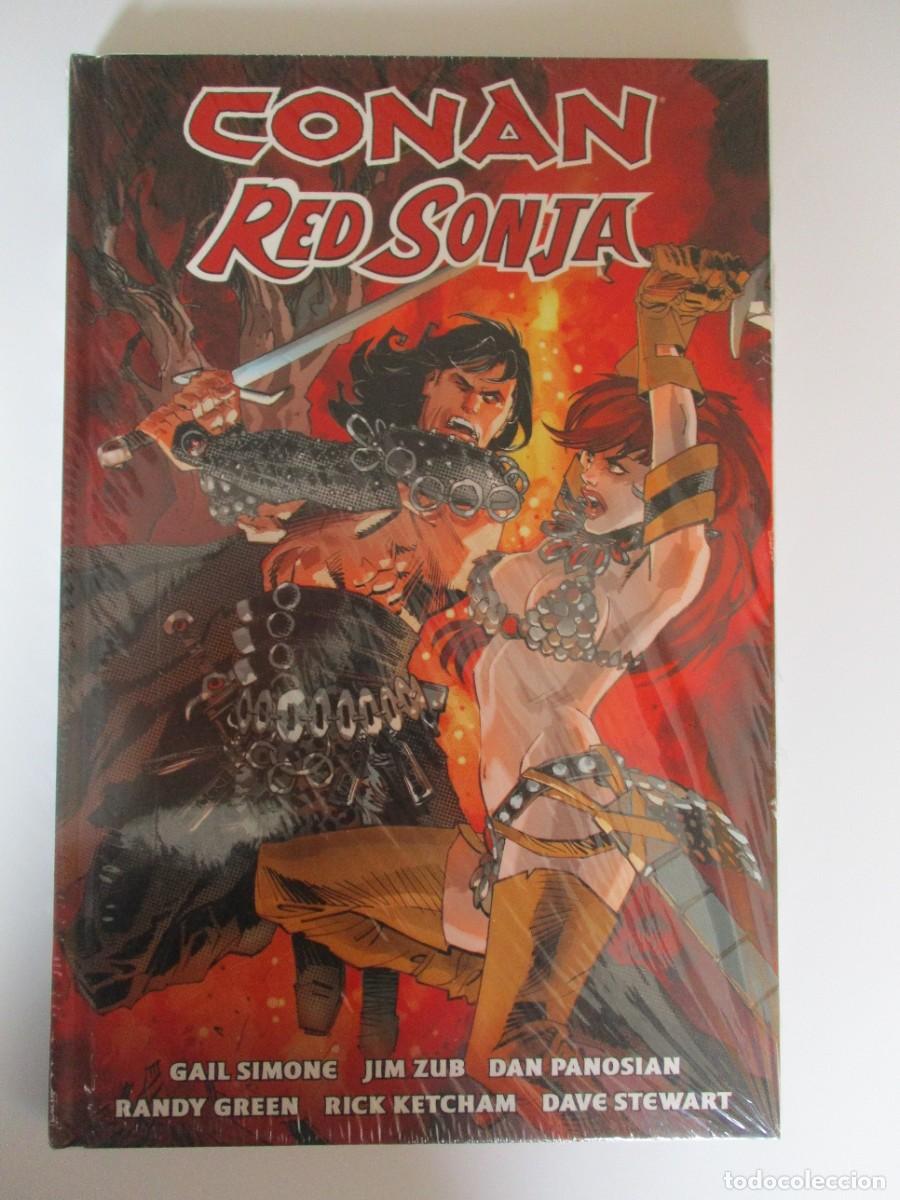C&oacute;mics: Conan Red Sonja (Dark Horse Comics julio 2015) Gail Simone tapa dura