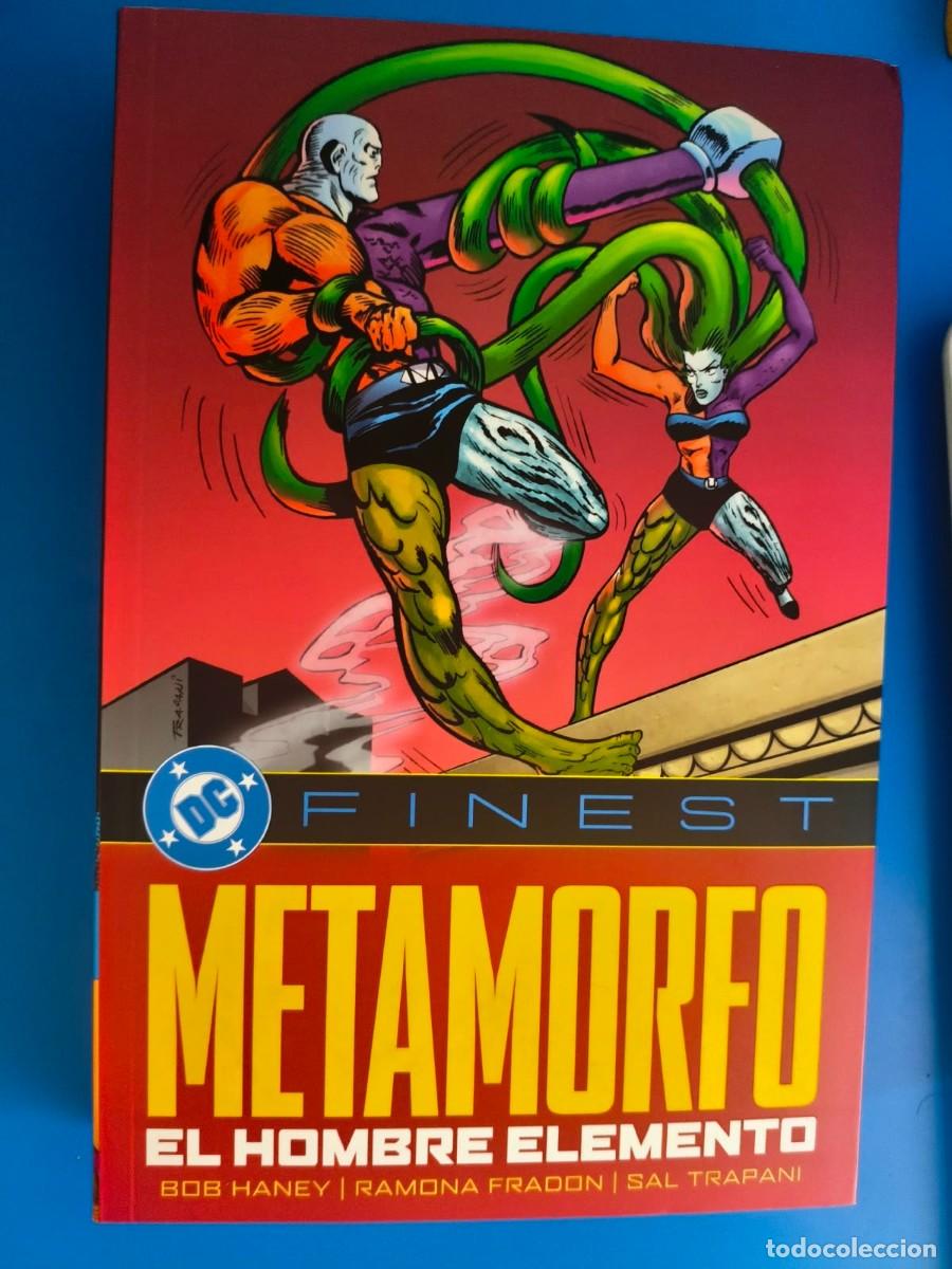 C&oacute;mics: Dc Finest Metamorfo El hombre Elemento Panini