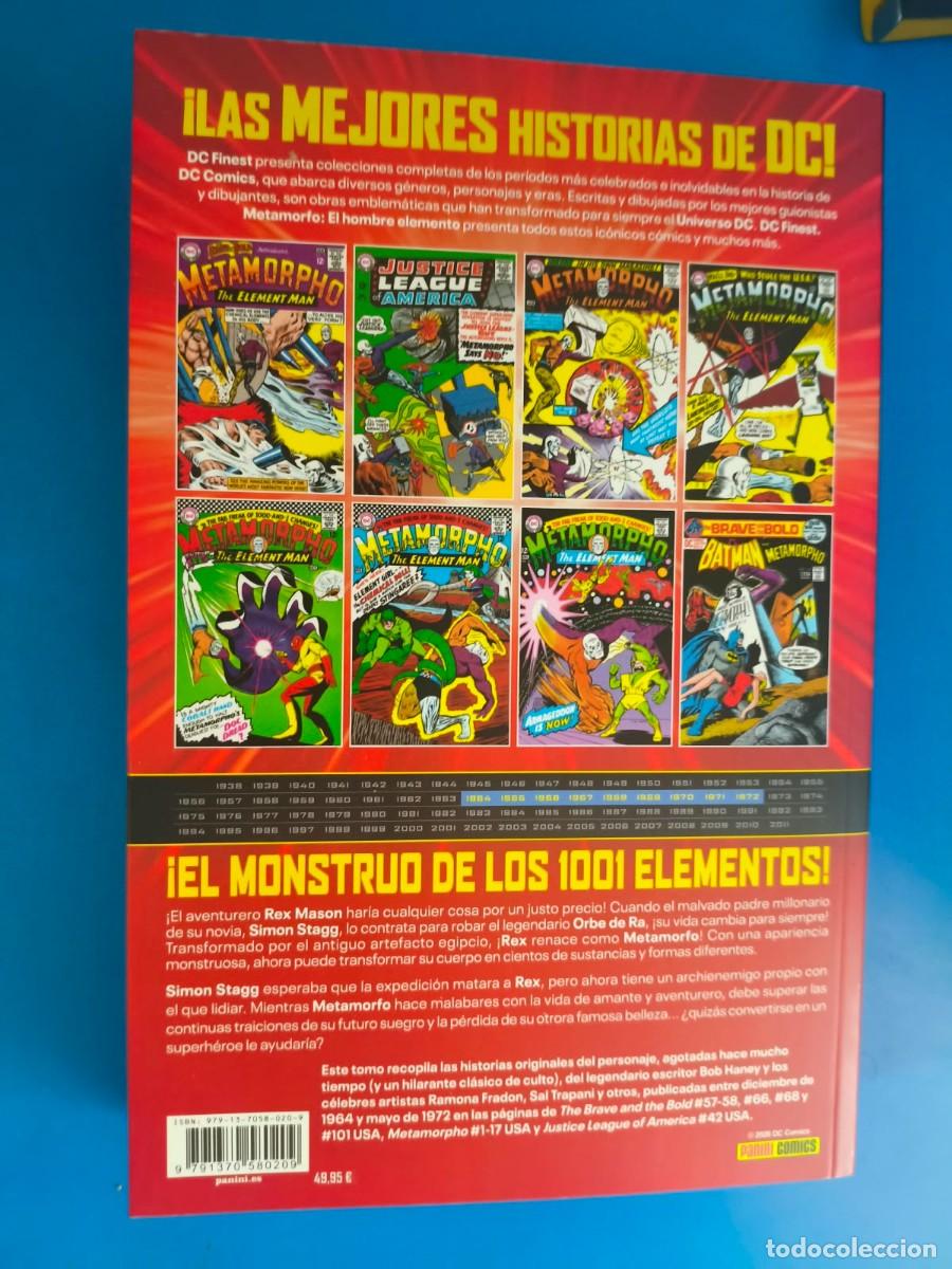 C&oacute;mics: Dc Finest Metamorfo El hombre Elemento Panini - Foto 2