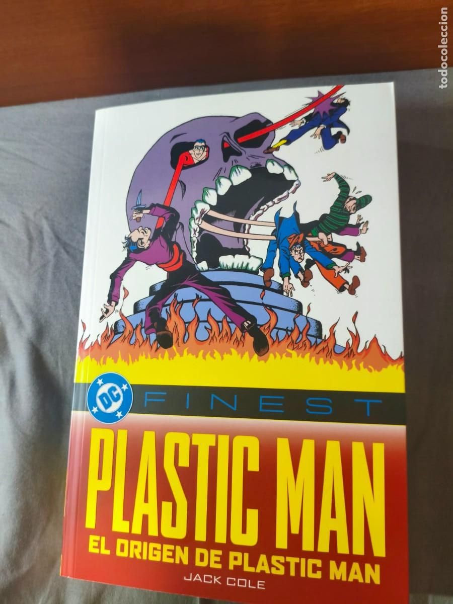 C&oacute;mics: Dc Finest Plastic Man - Panini - Plastic Man de Jack Cole