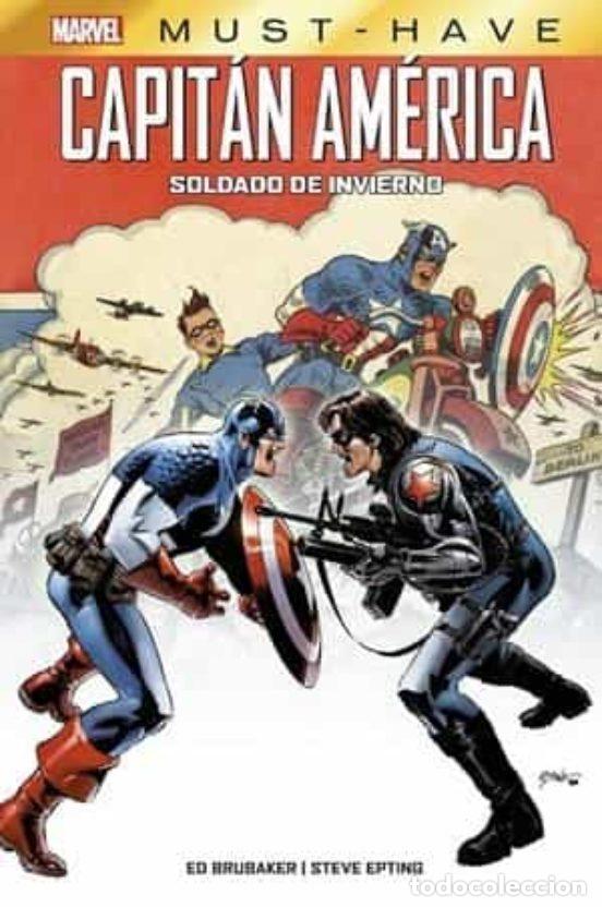 C&oacute;mics: Marvel Must-Have. Capit&aacute;n Am&eacute;rica: El Soldado de Invierno (Panini Espa&ntilde;a) - Ed Brubaker; Steve Eptin