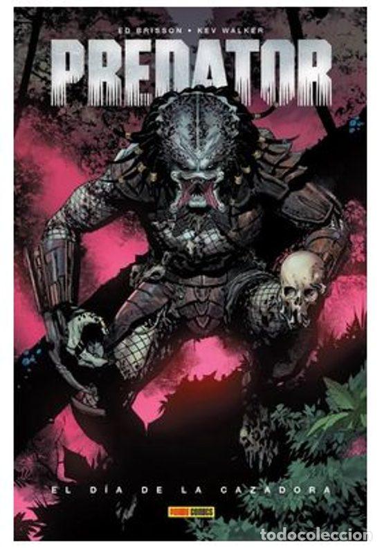 C&oacute;mics: Predator 01: El D&iacute;a de la Cazadora (100% Marvel HC, Panini Comics) - Ed Brisson; Kev Walker - Foto 1