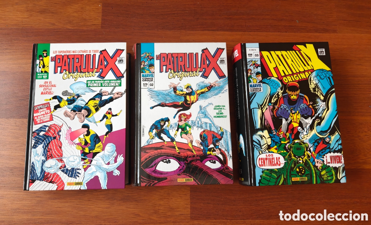 C&oacute;mics: Precintado. Colecci&oacute;n completa Omnigold La Patrulla X Original. Centinelas.