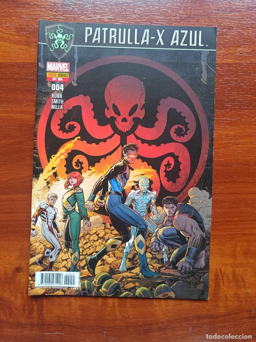 C&oacute;mics: PATRULLA X AZUL NUMERO 55 / 4 PANINI EXCELENTE ESTADO