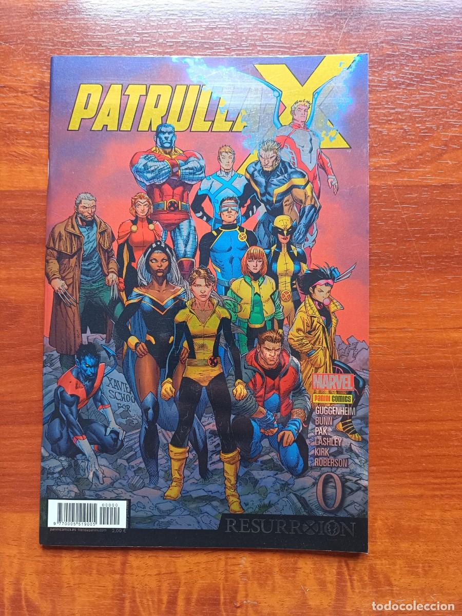 C&oacute;mics: LA PATRULLA X NUMERO 0 RESURECCI&Oacute;N CUBIERTA METALIZADA PANINI EXCELENTE ESTADO
