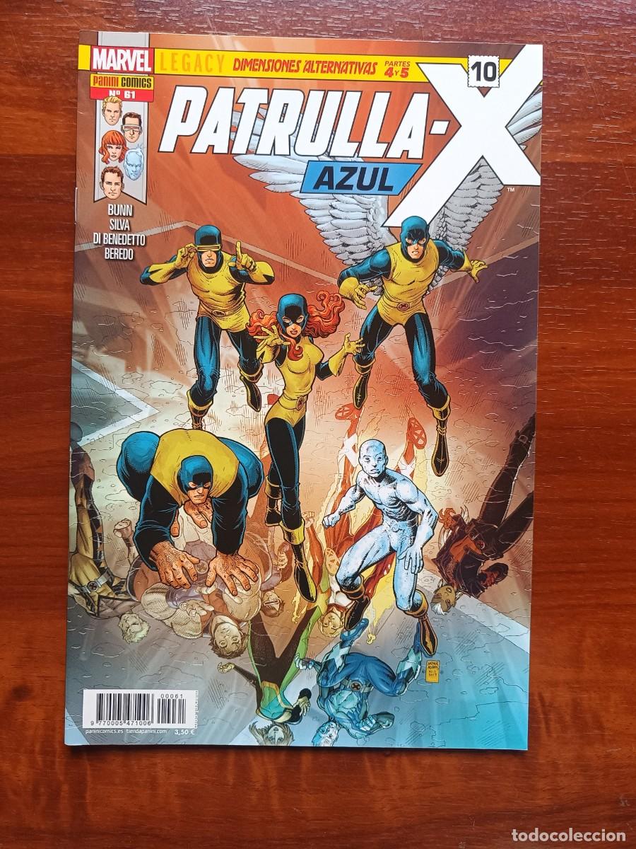 C&oacute;mics: LA PATRULLA X AZUL NUMERO 61 ANINI EXCELENTE ESTADO