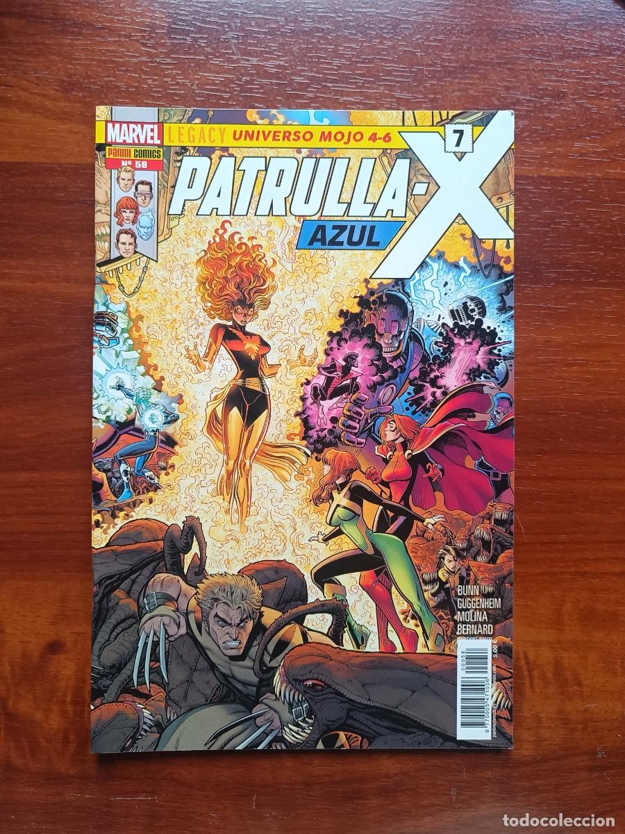 C&oacute;mics: LA PATRULLA X AZUL NUMERO 58 ANINI EXCELENTE ESTADO