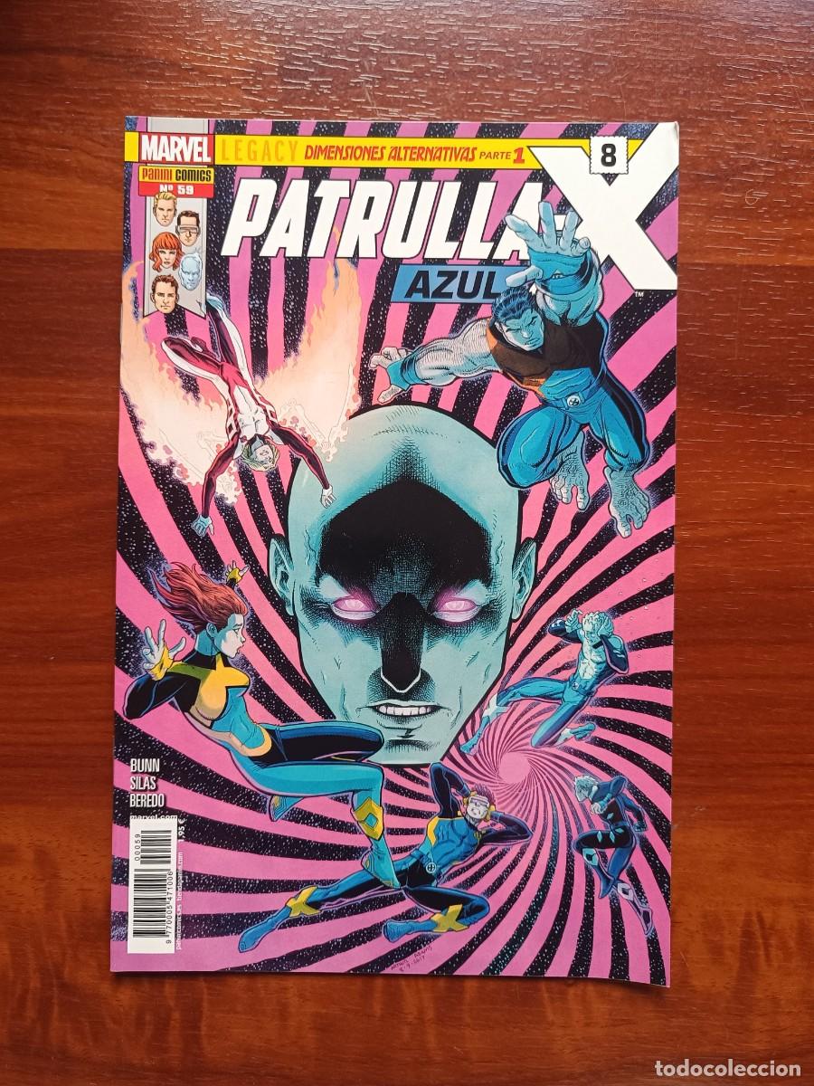C&oacute;mics: LA PATRULLA X AZUL NUMERO 59 ANINI EXCELENTE ESTADO