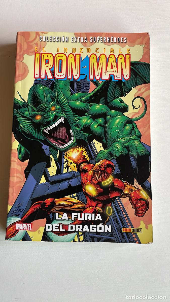 C&oacute;mics: Colecci&oacute;n Extra Superh&eacute;roes - El invencible Iron Man. La furia del Drag&oacute;n - Panini