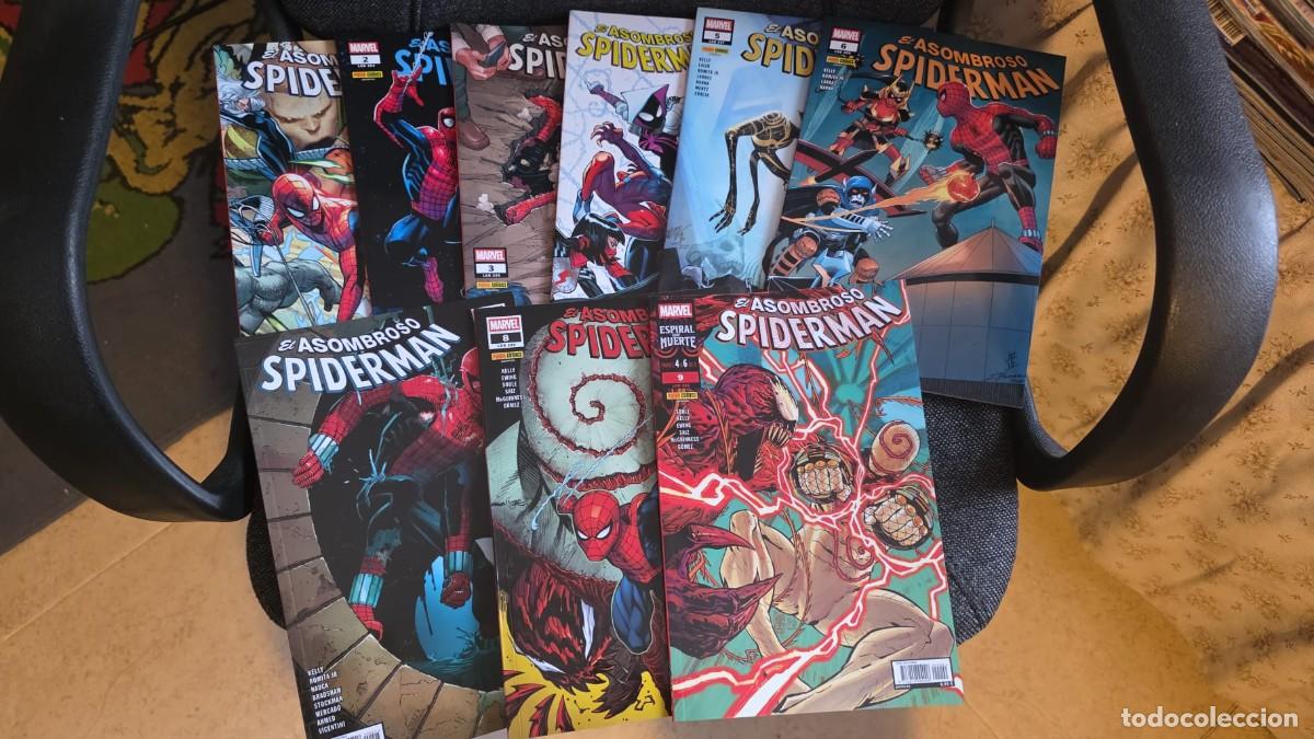 C&oacute;mics: ASOMBROSO SPIDERMAN LOTE 9 PRIMEROS TOMOS (1 / 253 AL 9 / 261) - PANINI - DESCUENTO 15%&iexcl;&iexcl;&iexcl;