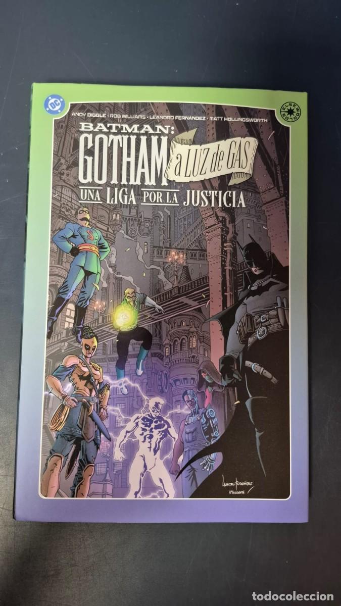 C&oacute;mics: BATMAN : GOTHAM A LUZ DE GAS - UNA LIGA POR LA JUSTICIA - TOMO - PANINI - DESCUENTO 10%&iexcl;&iexcl;&iexcl;