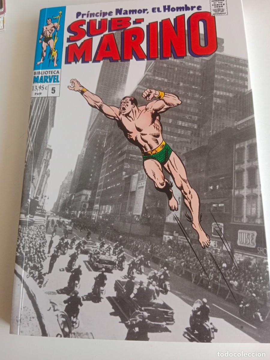 C&oacute;mics: BIBLIOTECA MARVEL. PRINCIPE NAMOR EL HOMBRE SUBMARINO. N&deg;. 5 PANINI
