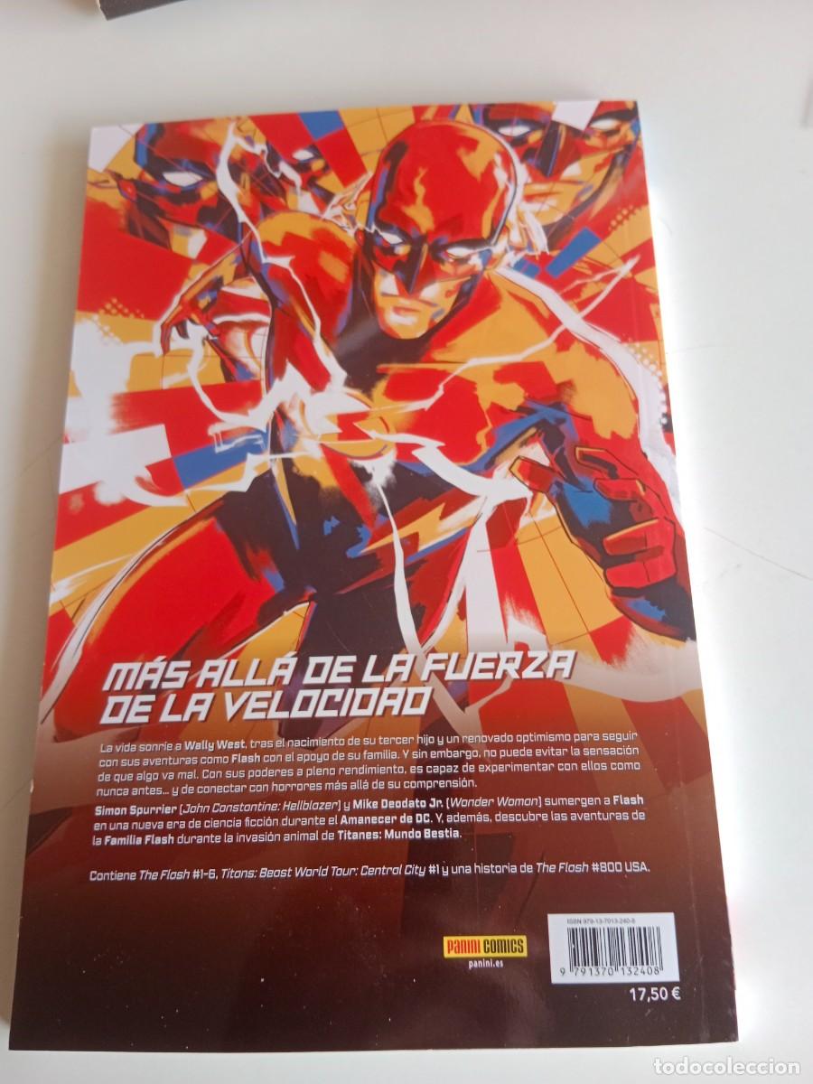 C&oacute;mics: THE FLASH. N&deg;. 1 ATRACTOR EXTRA&Ntilde;O. SPURRIER , DEODATO. PANINI. - Foto 2