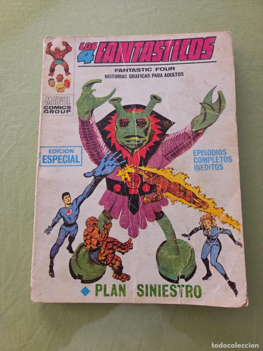 C&oacute;mics: LOS 4 FANT&Aacute;STICOS N&ordm; 12 PLAN SINIESTRO. MARVEL - Foto 1