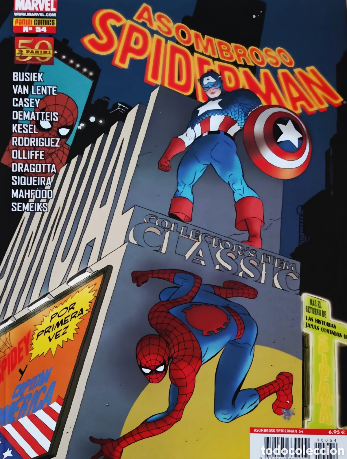 C&oacute;mics: RESERVADO SPIDERMAN 54 VOL.7 PANINI MARVEL DE KIOSCO