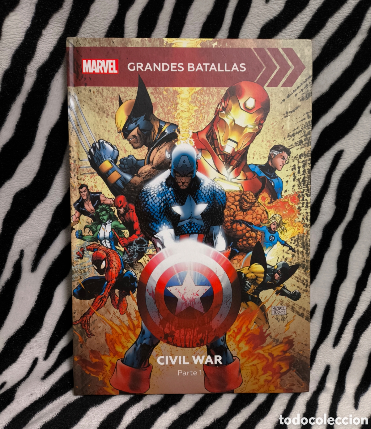 C&oacute;mics: C&oacute;mic Marvel Grandes Batallas - Civil War Parte 1 (Salvat)