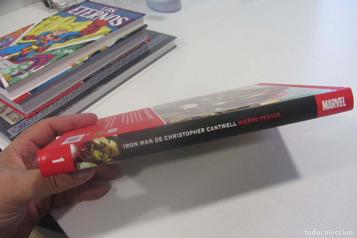 C&oacute;mics: IRON MAN CHRISTOPHER CANTWELL 1 HIERRO PESADO - CAFU MARVEL PANINI - Foto 2