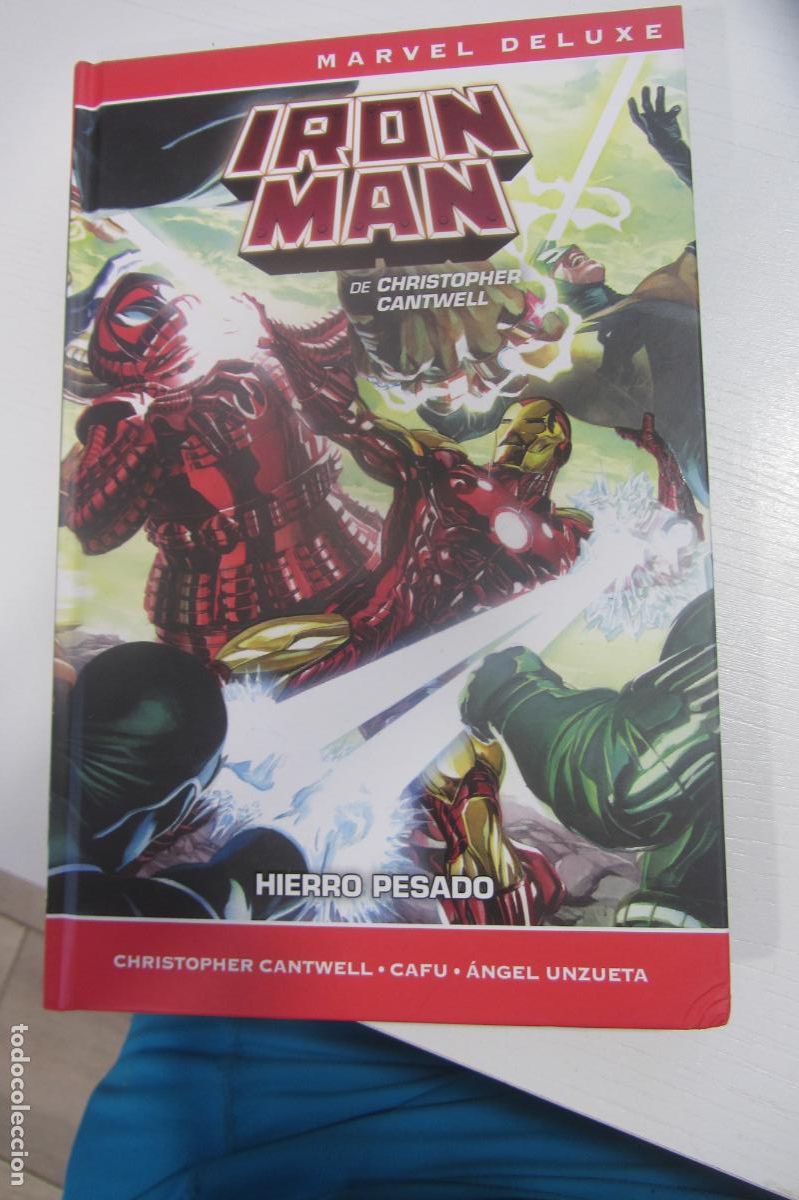 C&oacute;mics: IRON MAN CHRISTOPHER CANTWELL 1 HIERRO PESADO - CAFU MARVEL PANINI - Foto 1