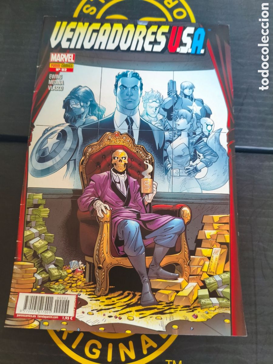 C&oacute;mics: VengadoreS U.S.A. n&ordm; 2 Panini Ewing Medina - Foto 1