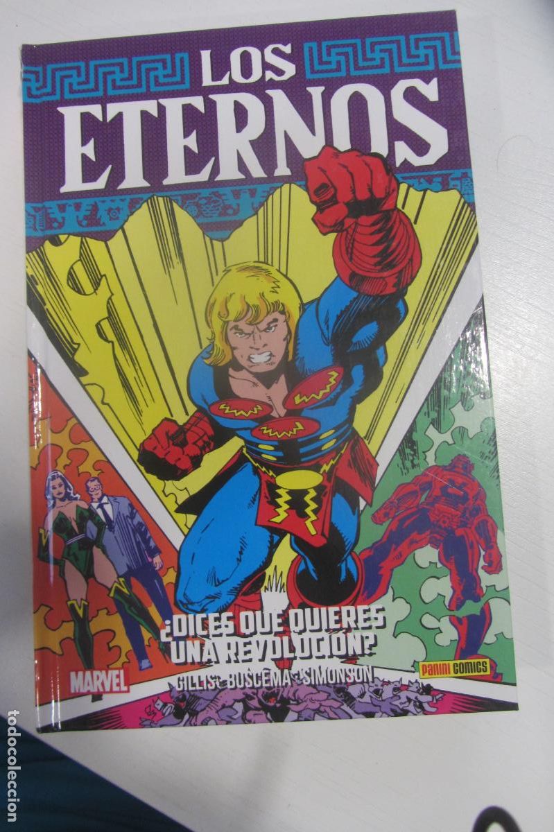 C&oacute;mics: LOS ETERNOS N&ordm; 6 - &iquest;DICES QUE QUIERES UNA REVOLUCION? - JOHN BUSCEMA / PANINI