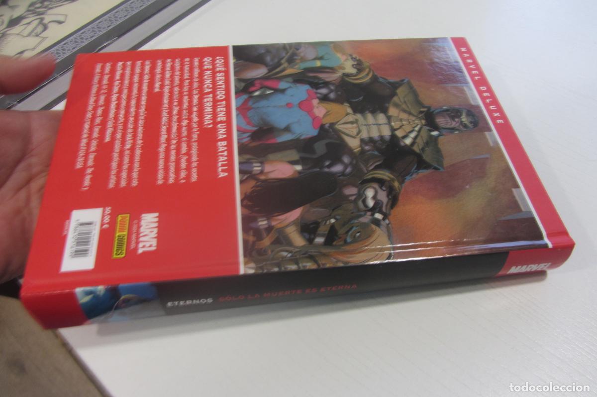 C&oacute;mics: Los Eternos: S&oacute;lo la muerte es eterna (MARVEL DELUXE) PANINI - Foto 3