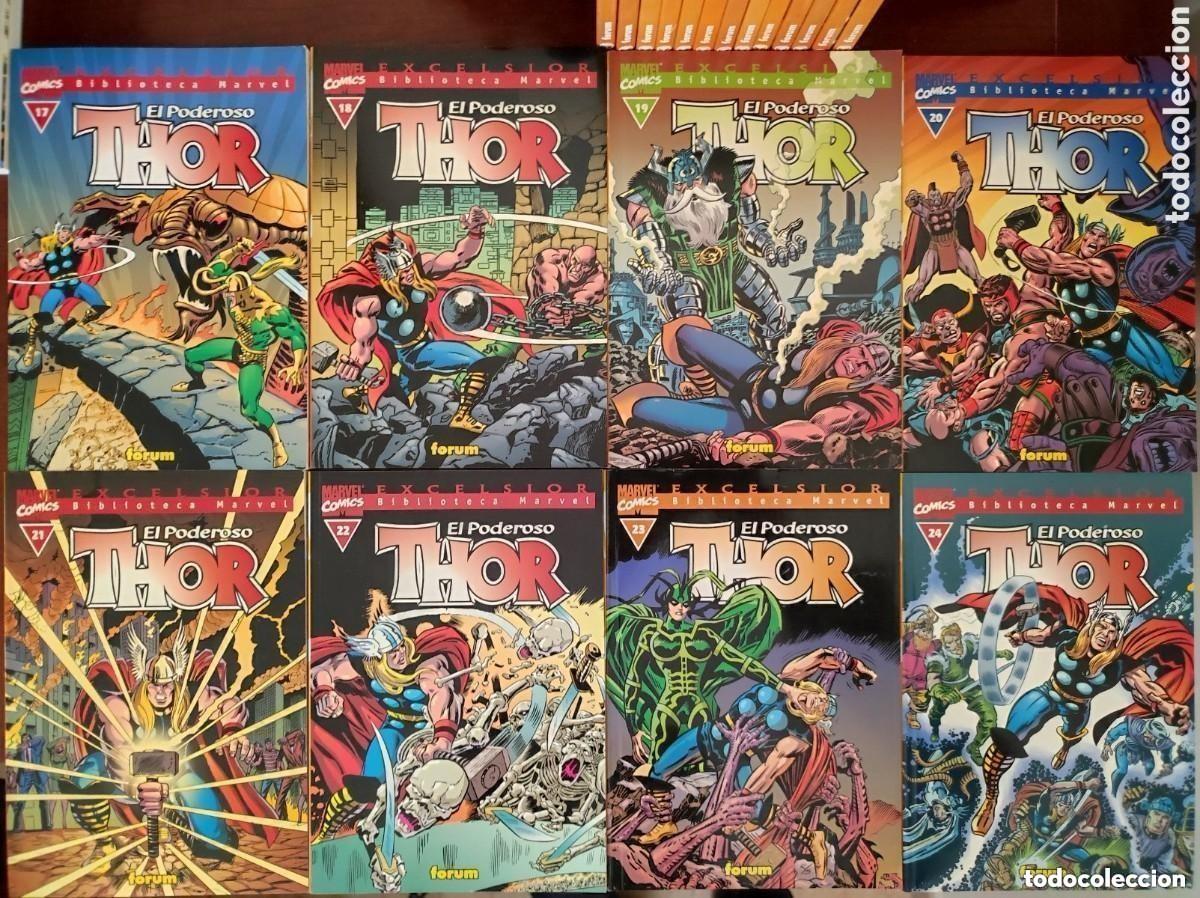 C&oacute;mics: Thor coleccion completa 37 comics Biblioteca Marvel, Marvel Comics, Escelsior, Forum (1-37) - Foto 4