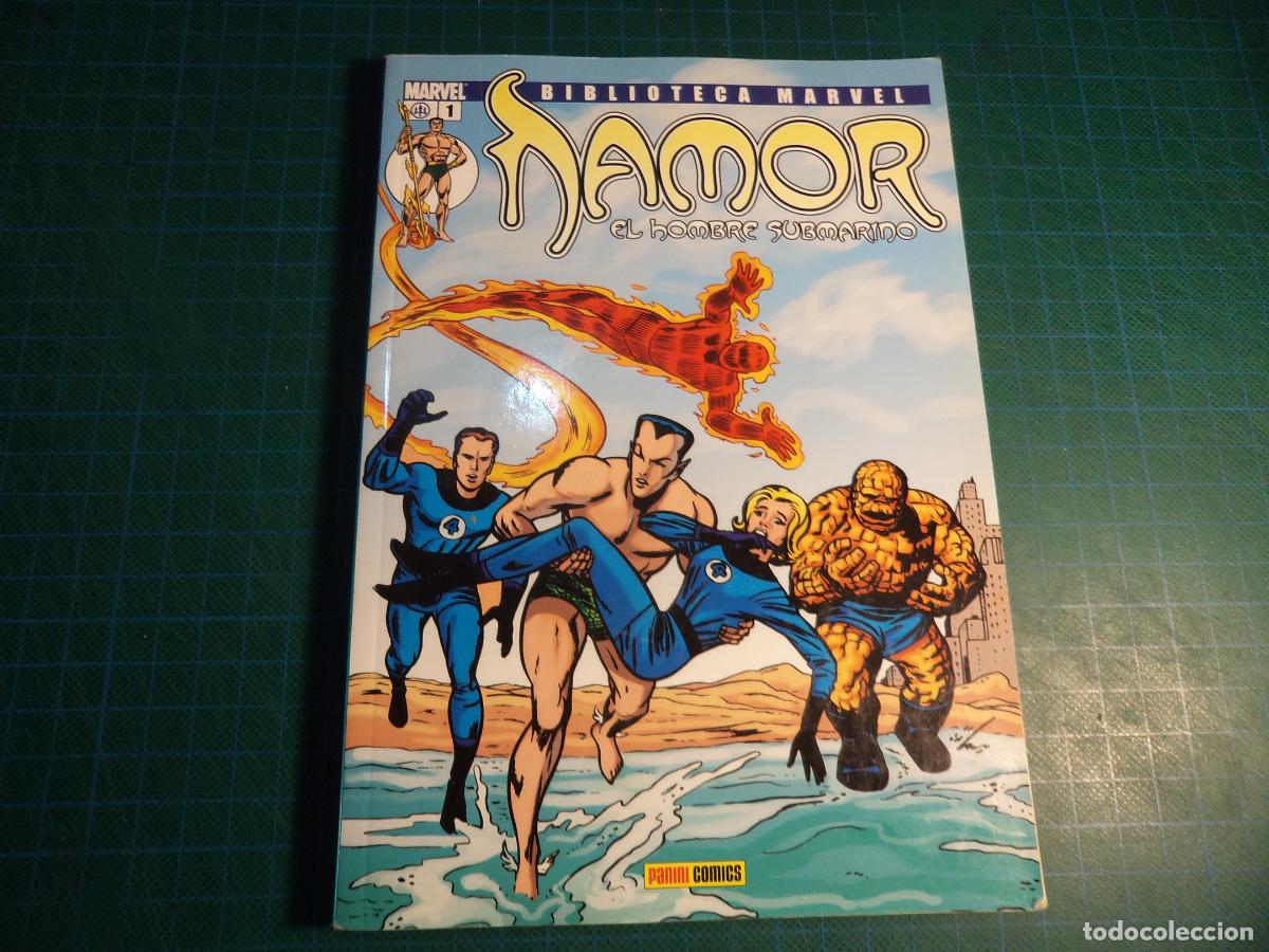 C&oacute;mics: Biblioteca Marvel Namor. N&ordm; 1. Panini. - Foto 1