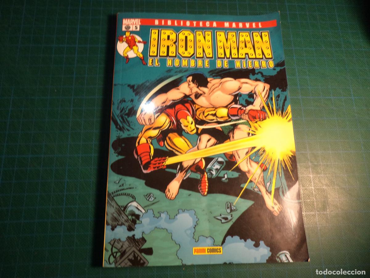 C&oacute;mics: Biblioteca Marvel Iron Man. N&ordm; 5. Panini.