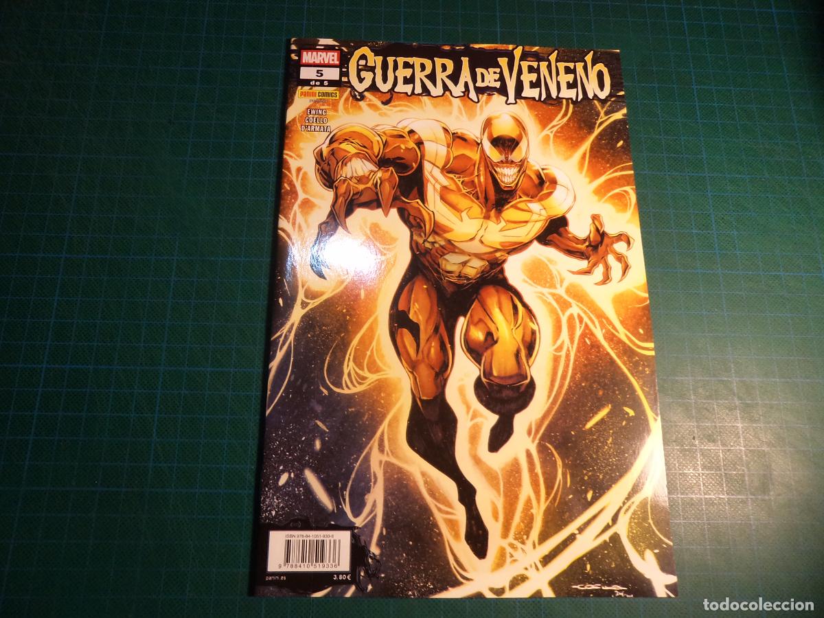 C&oacute;mics: Guerra de Veneno. N&ordm; 5. Panini. (Ref. 8-B)