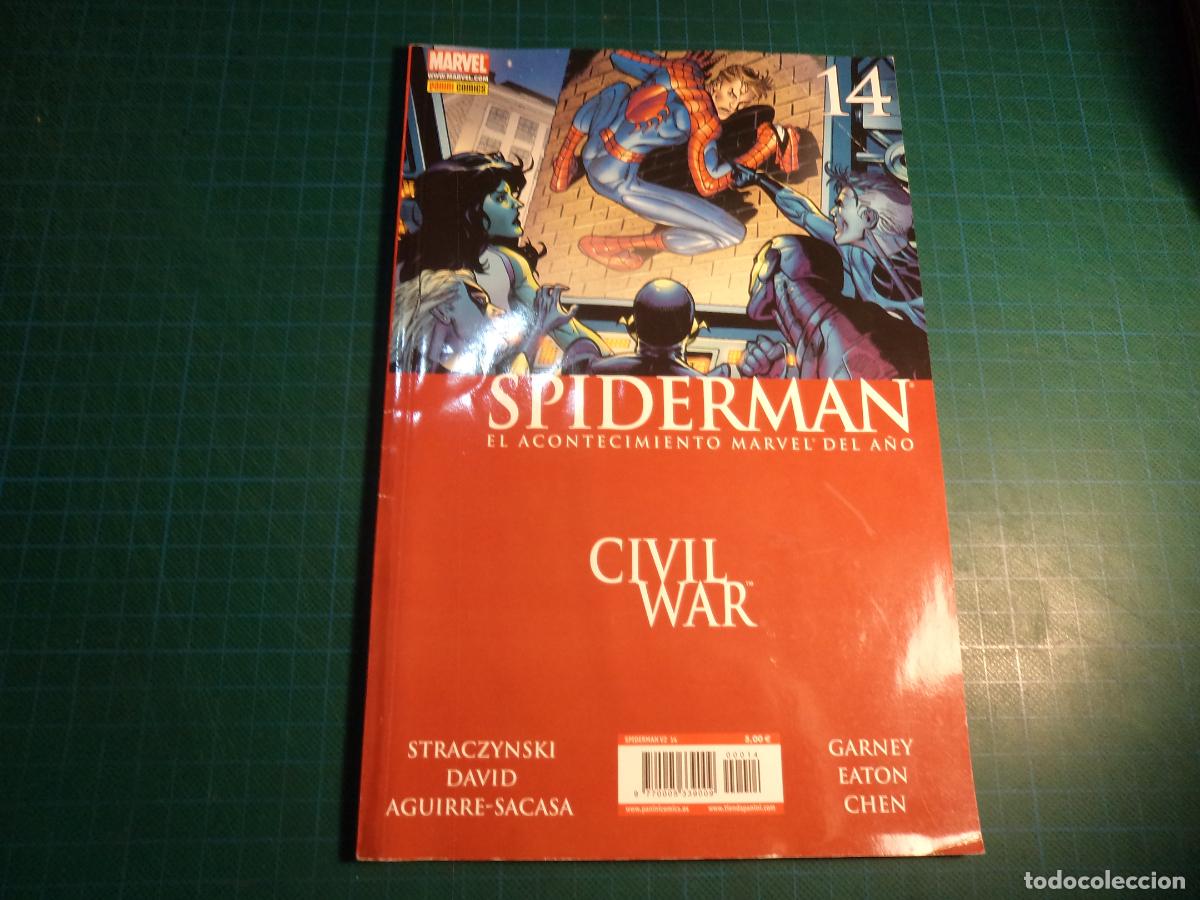 C&oacute;mics: Spiderman Civil War. N&ordm; 14. Panini. (Ref. 8-B)