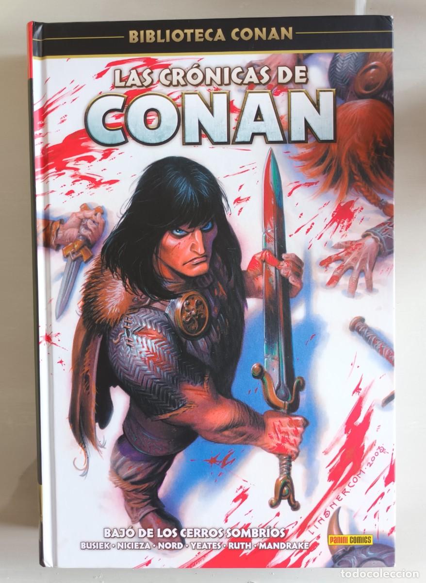 C&oacute;mics: Cronicas de Conan vol. 1. Tomo tapa dura 500 p&aacute;ginas