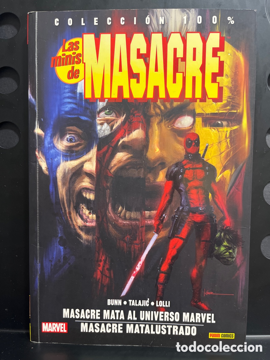 C&oacute;mics: LAS MINIS DE MASACRE N.2 MASACRE MATA AL UNIVERSO MARVEL & MATALUSTRADO COLECCI&Oacute;N 100% ( 2016/2018 )