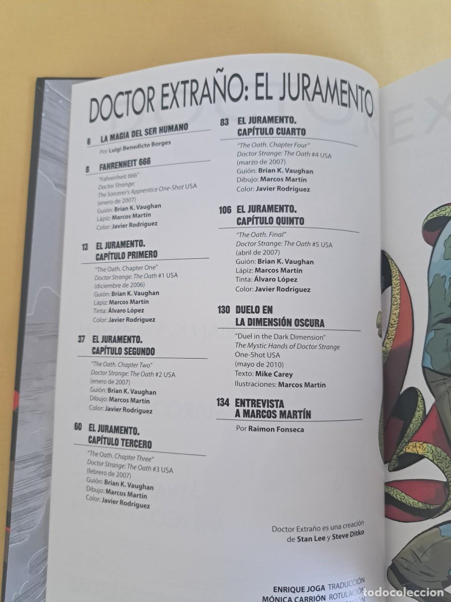 C&oacute;mics: STAN LEE - DOCTOR EXTRA&Ntilde;O: EL JURAMENTO - MARVEL, PANINI COMICS 2016 - Foto 3