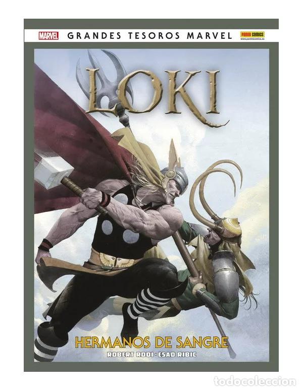 C&oacute;mics: Loki: Hermanos de sangre (Grandes Tesoros Marvel) (Panini C&oacute;mics) - Robert Rodi; Esad Ribic