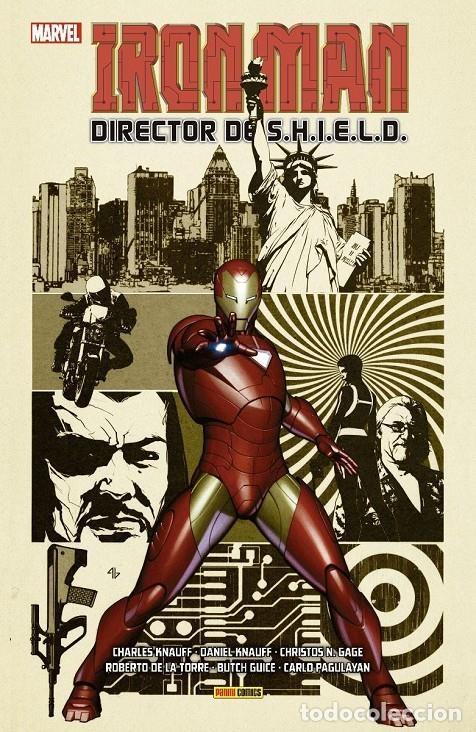 C&oacute;mics: Iron Man: Director de S.H.I.E.L.D. &Oacute;mnibus (Panini C&oacute;mics) - Daniel Knauf / Charles Knauf / Christos